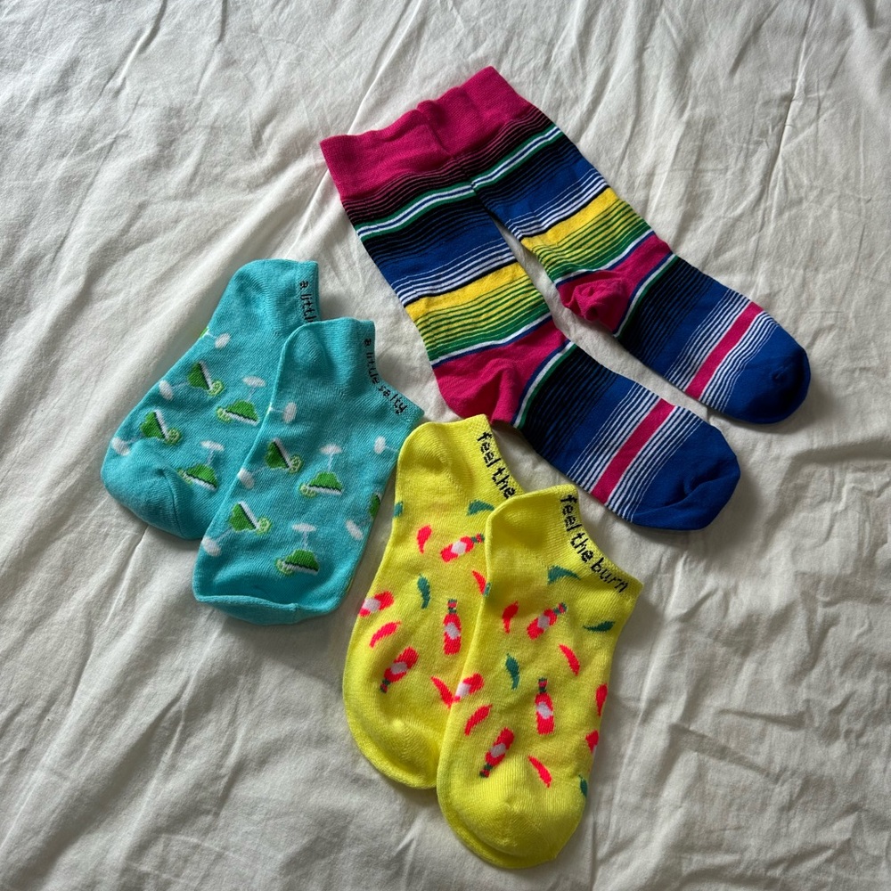 Colorful Women's Socks Set - Picture 5 of 5